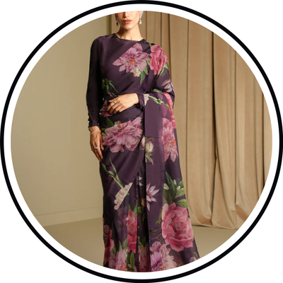 Printed Saree